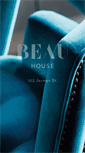 Mobile Screenshot of beauhouselondon.com