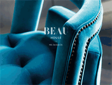 Tablet Screenshot of beauhouselondon.com